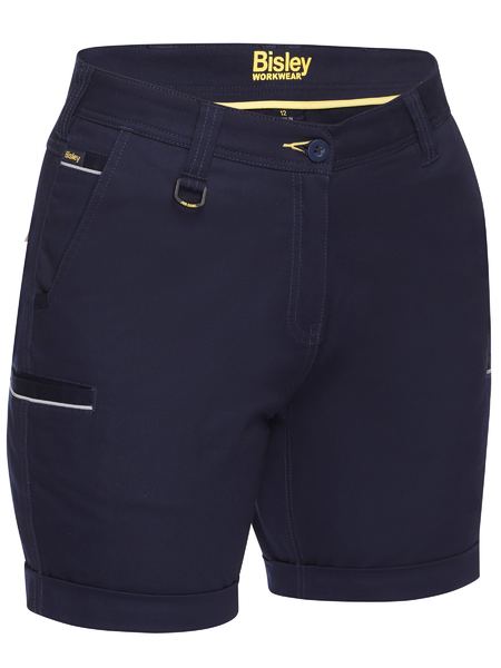 BSHL1015 Bisley Women's Stretch Cotton Short