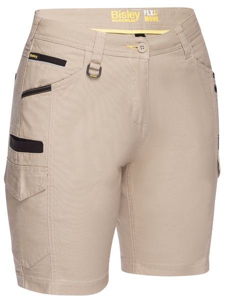 BSHL1044 Bisley Women's Flx & Move™ Cargo Short