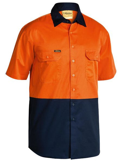 Bisley BS1895 Hi Vis Cool Lightweight Drill Shirt