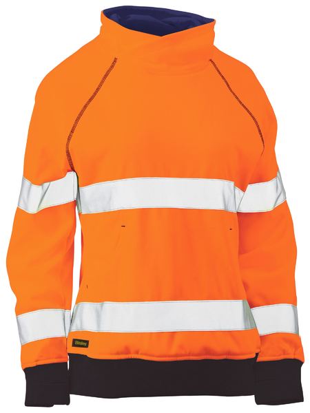 BKL6818T Bisley Women's Taped Hi Vis Fleece Jumper