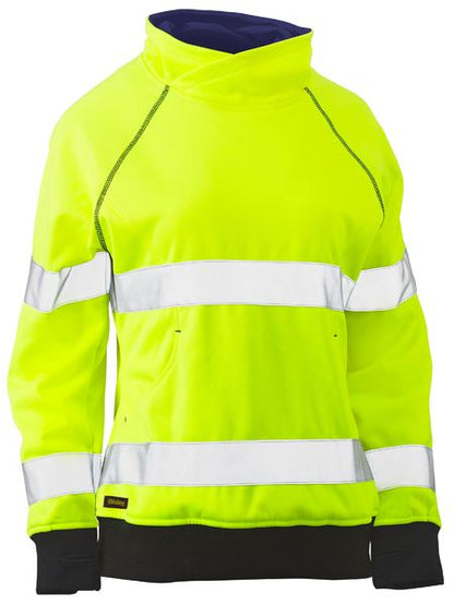 BKL6818T Bisley Women's Taped Hi Vis Fleece Jumper