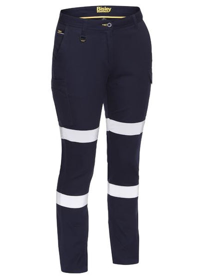 Bisley BPL6115T Women's Taped Cotton Cargo Pants