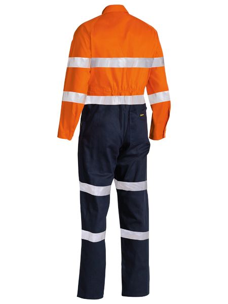 Bisley BC6357TTaped Hi Vis Drill Coverall