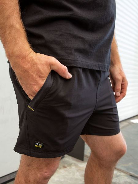Bisley Flx & Move™ 4-Way Stretch Elastic Waist Short BSH1331