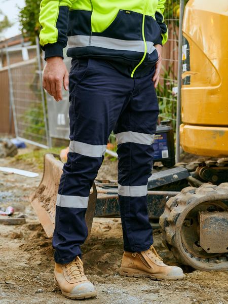 Bisley BPC6008T Taped Stretch Cotton Drill Cargo Pants