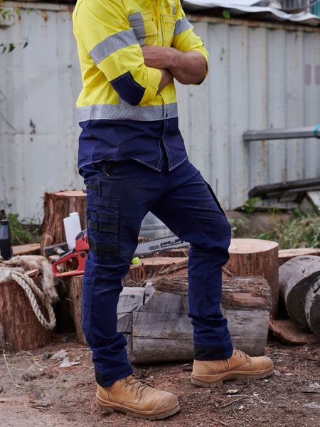 Bisley BPC6334 Flx and Move™ Stretch Cargo Cuffed Pants