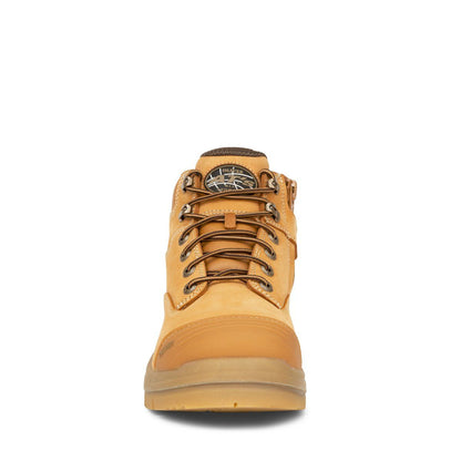 Oliver 55-330Z 130mm Wheat Lace/Zip Safety Boot