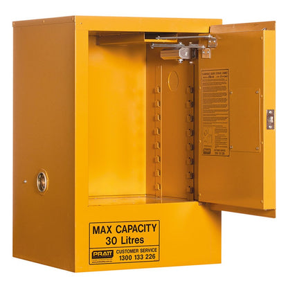 Flammable Storage Cabinet 30L 1 Door, 1 Shelf 5516AS
