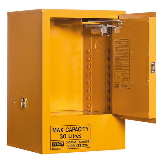 Flammable Storage Cabinet 30L 1 Door, 1 Shelf 5516AS
