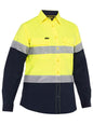 Bisley BL6491T Women's X Airflow™ Hi Vis Taped Stretch Ripstop Shirt