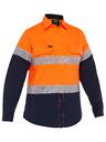 Bisley BL6491T Women's X Airflow™ Hi Vis Taped Stretch Ripstop Shirt