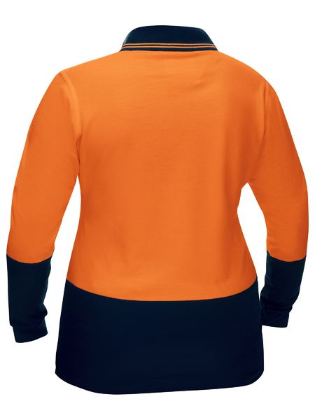 Bisley BKL6234 Women's Hi Vis V-Neck Polo