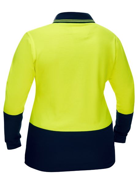Bisley BKL6234 Women's Hi Vis V-Neck Polo