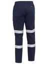 Bisley BPC6029T Taped Biomotion Stretch Cotton Drill Elastic Waist Cargo Work Pant