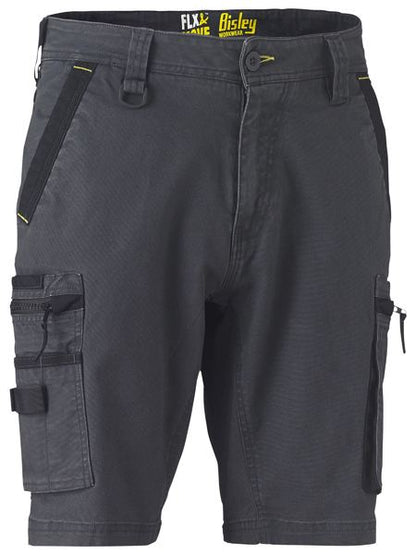 Bisley Flx & Move™ Stretch Utility Zip Cargo Short BSHC1330
