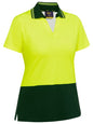 Bisley BKL1234 Women's Hi Vis V-Neck Polo