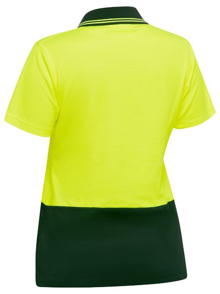 Bisley BKL1234 Women's Hi Vis V-Neck Polo