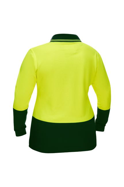 Bisley BKL6234 Women's Hi Vis V-Neck Polo