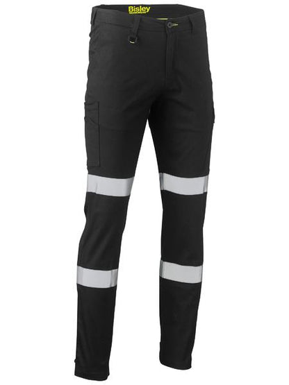 Bisley BPC6008T Taped Stretch Cotton Drill Cargo Pants