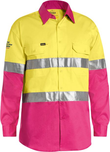 Bisley BS6696T Taped Hi Vis Cool Lightweight Shirt