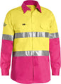 Bisley BS6696T Taped Hi Vis Cool Lightweight Shirt