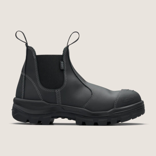 Blundstone 8001 Rotoflex Black Elastic Sided Safety Boots