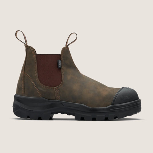 Blundstone 8002 Rotoflex Rustic Brown Elastic Sided Boot
