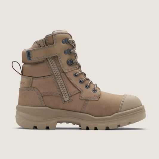 Blundstone 8063 Rotoflex Stone Zip/Lace Safety Boot