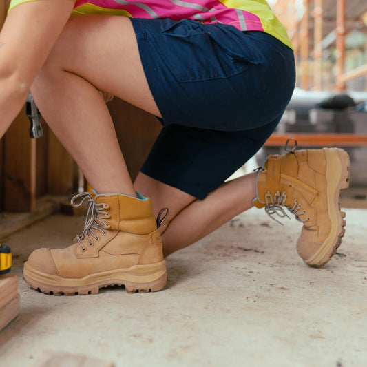 Blundstone Women's Rotoflex Wheat Safety Boot 8860