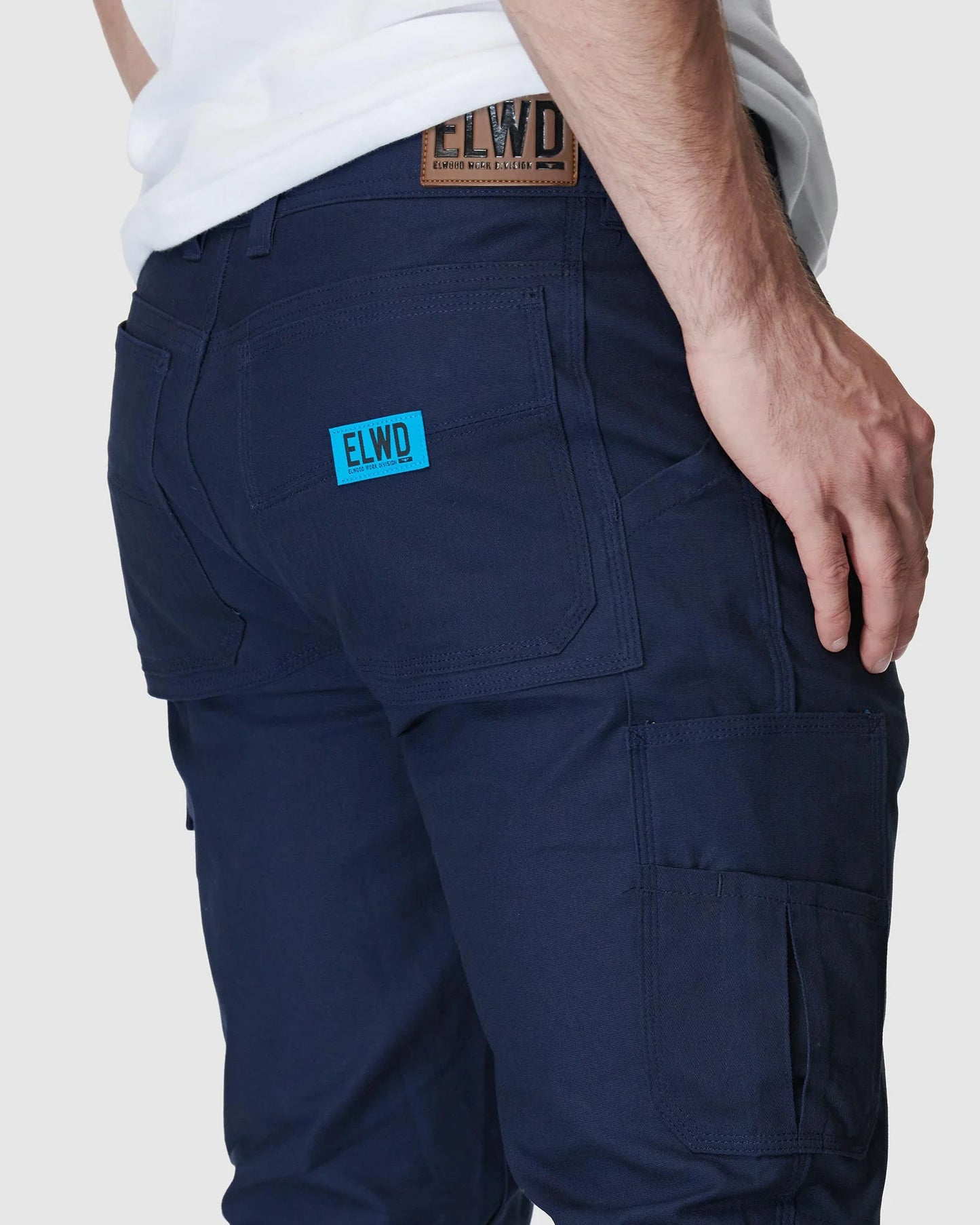 Elwood Mens EWD105 Slim Work Pant Navy