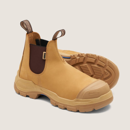 Blundstone 9000 Rotoflex Wheat Elastic Sided Safety Boot