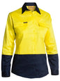 Bisley BL6267 Women's Hi Vis Drill Shirt