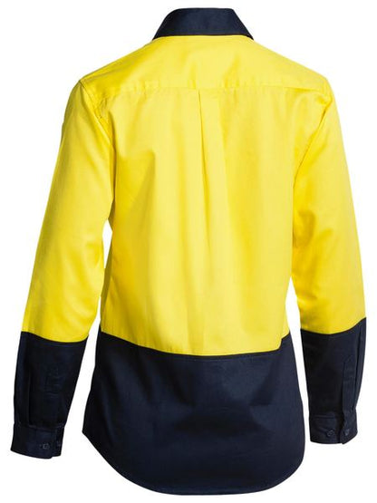 Bisley BL6267 Women's Hi Vis Drill Shirt