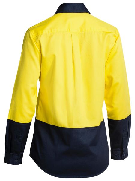 Bisley BL6267 Women's Hi Vis Drill Shirt