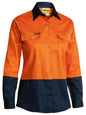 Bisley BL6267 Women's Hi Vis Drill Shirt