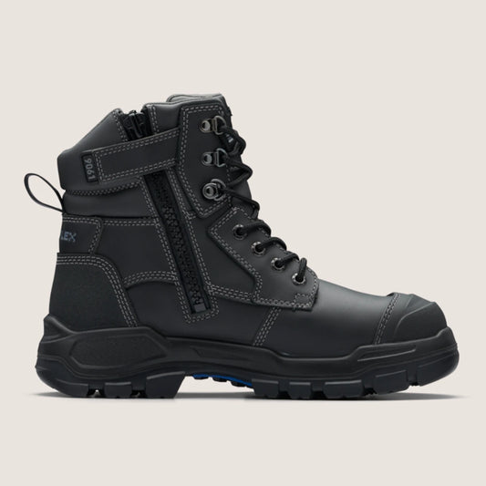 Blundstone 9061 Rotoflex Black Zip/Lace Safety Boot