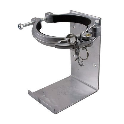Heavy Duty Galvanised Fire Extinguisher Vehicle Bracket - 9.0kg Cannon Style