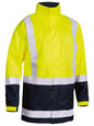 Bisley BJ6966T Taped Hi Vis Rain Shell Jacket