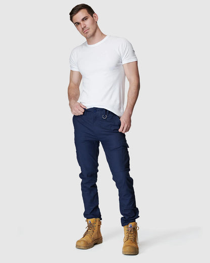 Elwood Mens EWD105 Slim Work Pant Navy