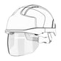 Evo Vistashield Replacement Shield Clear