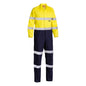 Bisley BC6357TTaped Hi Vis Drill Coverall