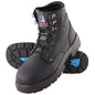 Steel Blue Argyle Lace-Up Safety Boot 312102