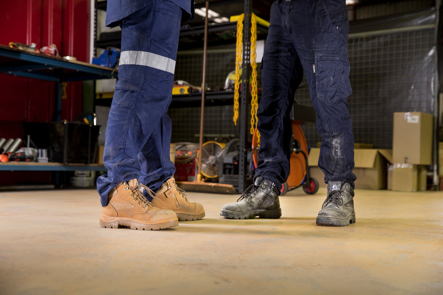 Steel Blue Parkes Zip Scuff Safety Boots 312658