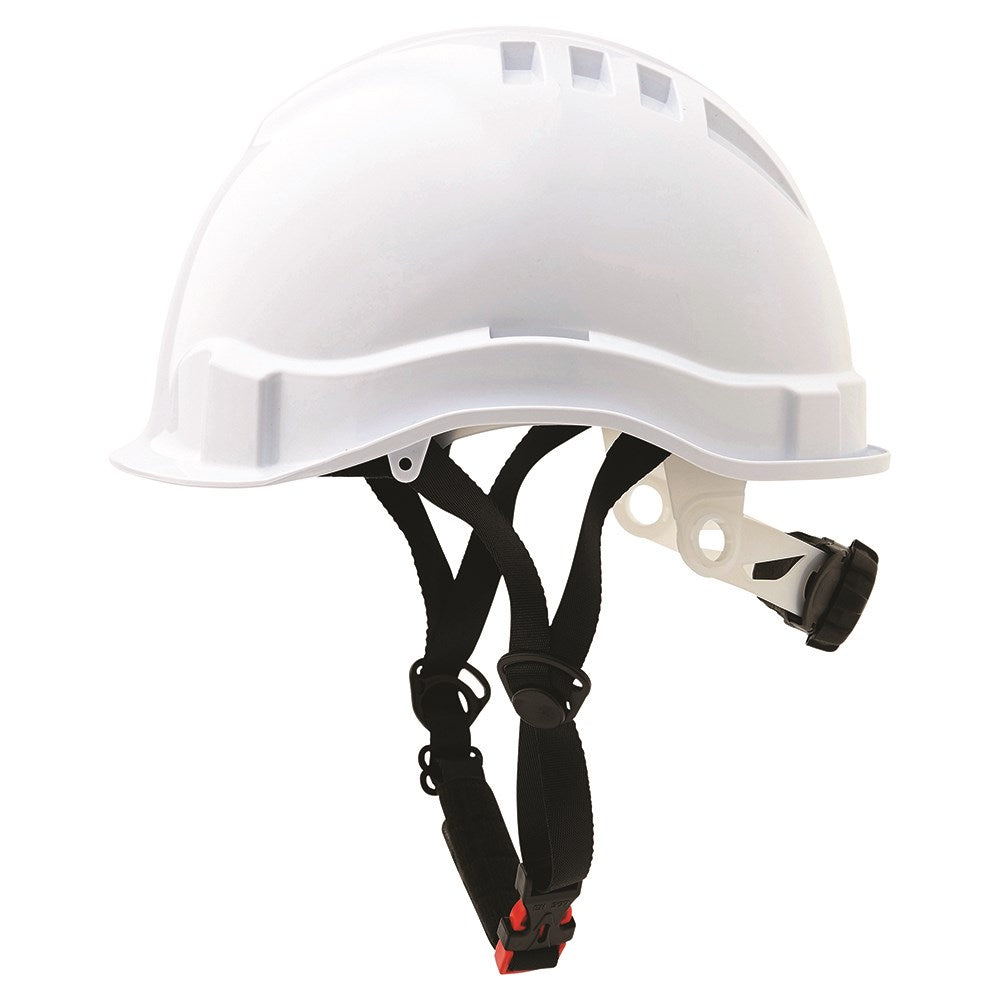 V6 Hard Hat Unvented Micro Peak Ratchet Harness Linesman HH6MP