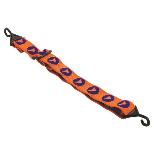 Hard Hat Chin Strap Orange/Blue HHCS