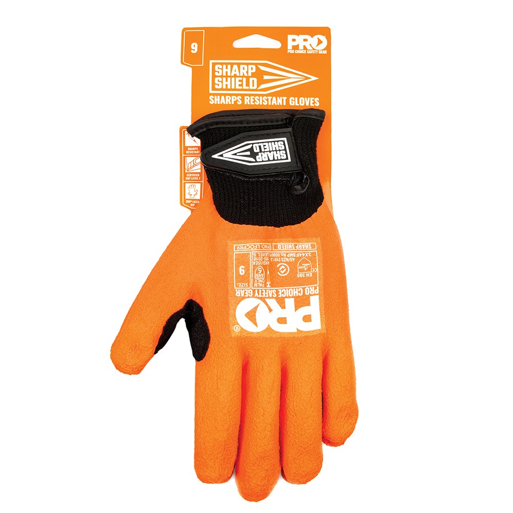 Sharp Shield Needle Resistant Gloves LF