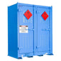 Dangerous Goods Outdoor Storage Cabinet:450L - 2 Doors - 6 Shelves POD450