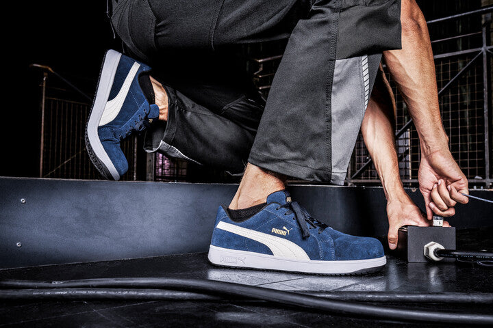 Puma Iconic (Blue/White) Safety Shoe