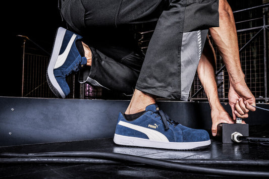 Puma Iconic (Blue/White) Safety Shoe