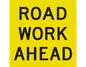 Road Work Ahead 600x600 Class 1 Reflective